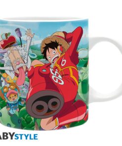 One Piece Tazza 320 Ml Egghead Luffy & Vegapunk Abystyle