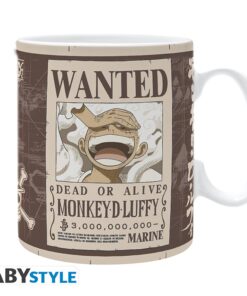 One Piece Tazza 460 Ml "Luffy Wanted" Abystyle