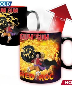 One Piece Tazza in Ceramica Luffy Vs Kaido che Cambia con Calore 460ml