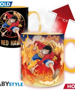 One Piece Tazza Magica 460 Ml Luffy & Sabo Abystyle