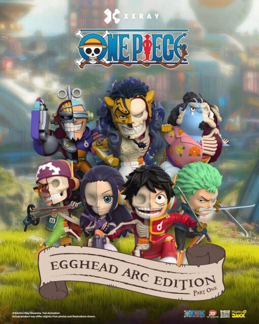 One Piece Xxray 4 Inch Vinile Figura Egghead Arc Series Part 1 Blind Box  Mighty Jaxx
