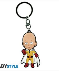 One Punch Man Portachiavi Saitama Abystyle