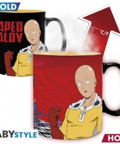 One Punch Man Tazza Heat Change Saitama & Garou 460ml Abystyle