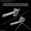Option Parts Set Gunpla 09 Gigante Gatling Model Kit Bandai Model Kit Gunpla