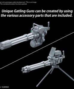Option Parts Set Gunpla 09 Gigante Gatling Model Kit Bandai Model Kit Gunpla