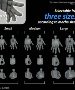 OPTION PRT SET GUNPLA 04 BUILD HANDS RNDBANDAI