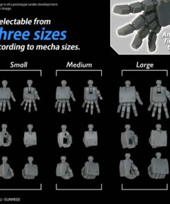 OPTION PRTS SET GUNPLA 03 BUILD HNDS EDG BANDAI