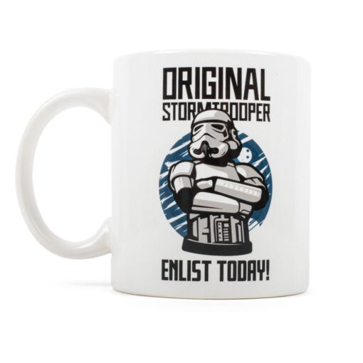 Original Stormtrooper Tazza Enlist Today White Thumbs Up