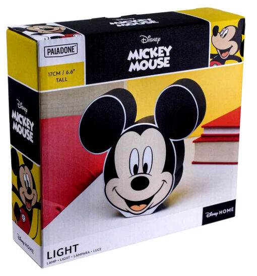 PALADONE LAMPADA MICKEY MOUSE HEAD DISNEY - LAMPADE