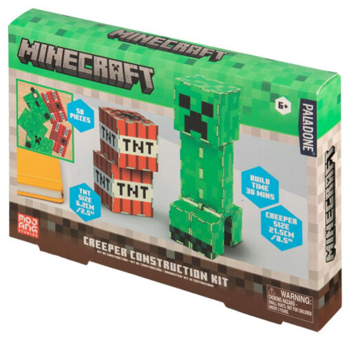 PALADONE PUZZLE 3D MINECRAFT CREEPER & TNT MINECRAFT - GIOCHI DA TAVOLO/SOCIETA'