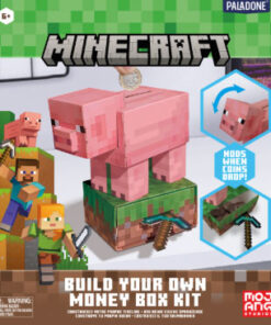 PALADONE SALVADANAIO MINECRAFT PIG CARD BUILD YOUR OWN MINECRAFT - GADGET