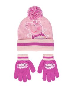 Peppa Pig Cappello E Guanti Set Cerdà