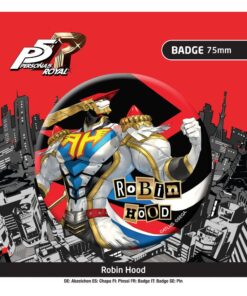 Persona 5 Royal Spilla Badge Robin Hood Popbuddies