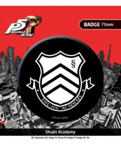 Persona 5 Royal Spilla Badge Shujin Academy Popbuddies