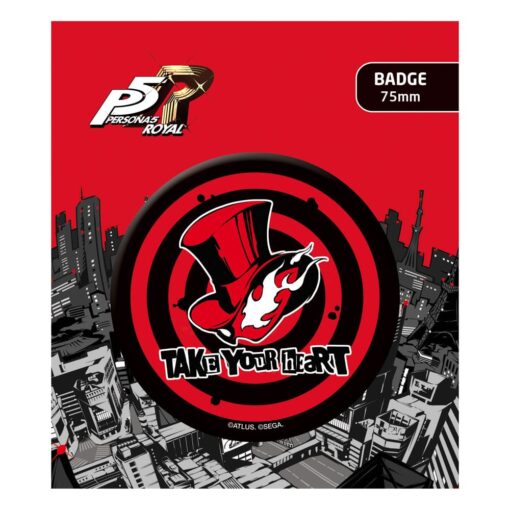 Persona 5 Royal Spilla Badge Take Your Heart Popbuddies