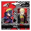 Persona 5 Royal Spilla Badges 2-pack Skull / Ryui Sakamoto Popbuddies