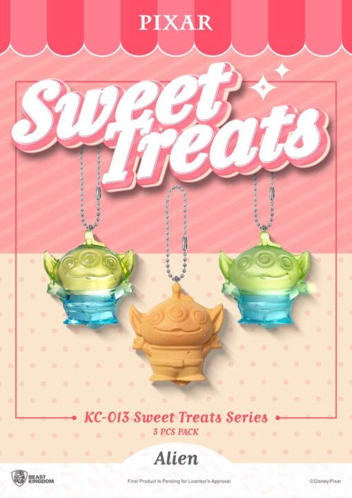 Pixar Sweet Treats Series Portachiavis 3-pack 4 Cm Beast Kingdom Toys