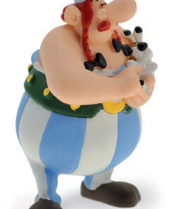 Plastoy Asterix Obelix Con Idefix Portachiavi