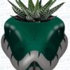 Plnthp03 - Harry Potter- Plant Pot - Harry Potter (serpeverde) Gadget
