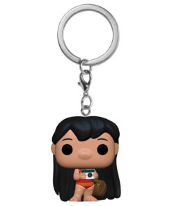Pocket Pop Portachiavi Disney Lilo E Stitch Lilo Con Camera Funko