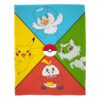 Pokemon Blanket 4 Colours 130 X 170 Cm Herding