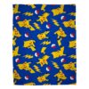 Pokemon Blanket Pikachu Allover Print  130 X 170 Cm Herding