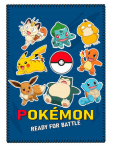 Pokemon Coperta In Pile Nintendo