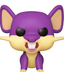 Pokemon Funko Pop! Games Vinile Figura Rattata 9 Cm