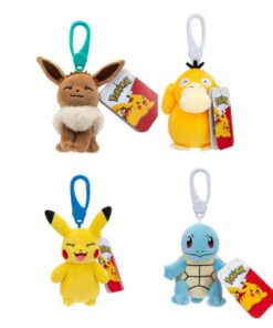 Pokémon Peluche Figura Clip Ons Different Versions 10 Cm Jazwares