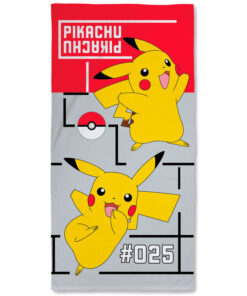 Pokemon Pikachu Cotone Telo Mare Nintendo