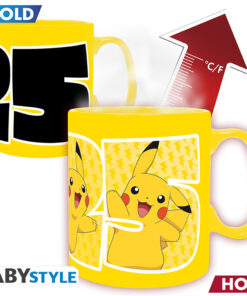 Pokemon - Tazza Heat Change - 460 Ml - Pikachu 25