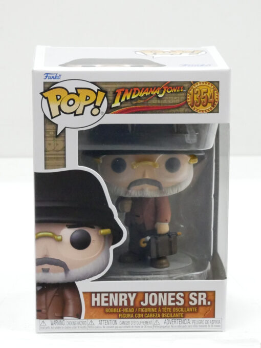 POP Movies: Indiana Jones - I predatori dell'arca perduta Figure 9 cm Henry Jones Funko (Spedito in 24 ore)
