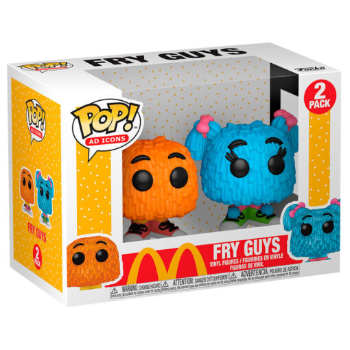 POP pack 2 figures POP McDonalds Fry Guy Funko