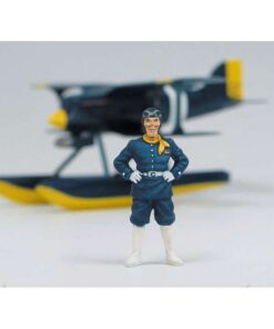 PORCO ROSSO R3C-0 + FIG 1/48 MK Model Kit Studio Ghibli
