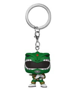 Power Rangers 30th Pop! Vinile Portachiavis 4 Cm Green Ranger  Funko