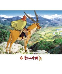 Princs Mononoke Faraway Land 500 Pezzi Puzz Puzzle Studio Ghibli