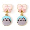Pusheen Drop Orecchini Pink Bows Carat Shop