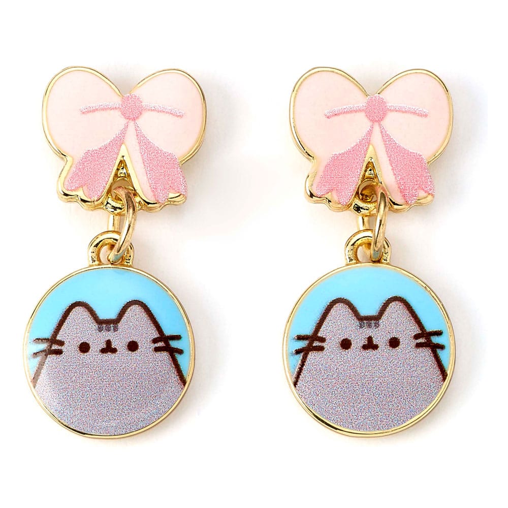 Pusheen Drop Orecchini Pink Bows Carat Shop