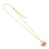 Pusheen Pendant & Collana Pink E Gold Heart Carat Shop
