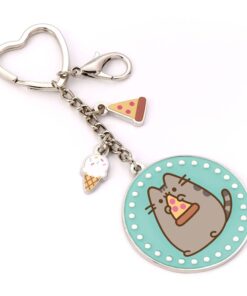 Pusheen Portachiavi Blue Pizza Carat Shop