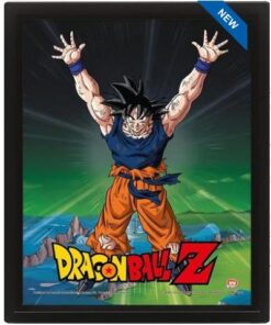 QUADRO 3D DRAGON BALL POWER LEVELS - GADGET