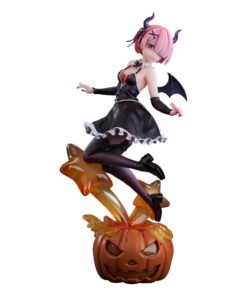 Re:zero -starting Life In Another World- Pvc Statua 1/7 Ram: Phantom Night Wizard Ver. 26 Cm Kadokawa