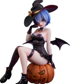 Re:zero -starting Life In Another World- Pvc Statua 1/7 Rem: Phantom Night Wizard Ver. 17 Cm Kadokawa