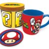 Regalo Tazza Tin Set Super Mario Let's Go - Gadget