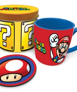 Regalo Tazza Tin Set Super Mario Let's Go - Gadget