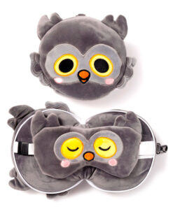 Resteazzz Adoramals Winston Owl Da Viaggio Cuscino Eye Mask Puckator