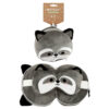 Resteazzz Raccoon Round Da Viaggio Cuscino E Eye Mask Puckator