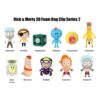 Rick E Morty 3d Pvc Bag Clips Series 2  Con Figure Int.