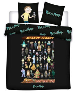 Rick E Morty Cotone Copripiumino Letto 135cm