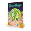 Rick E Morty In Legno Wall Art Portal 20 X 30 Cm Pyramid International